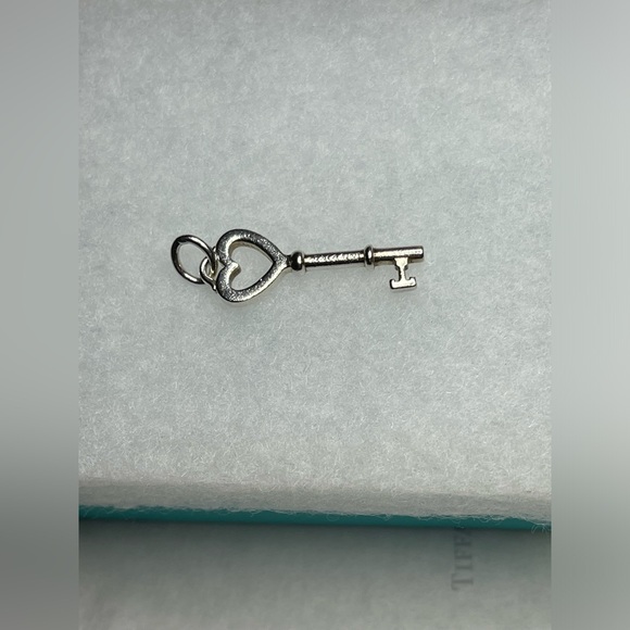 Tiffany & Co Heart Key Charm - Picture 3 of 8
